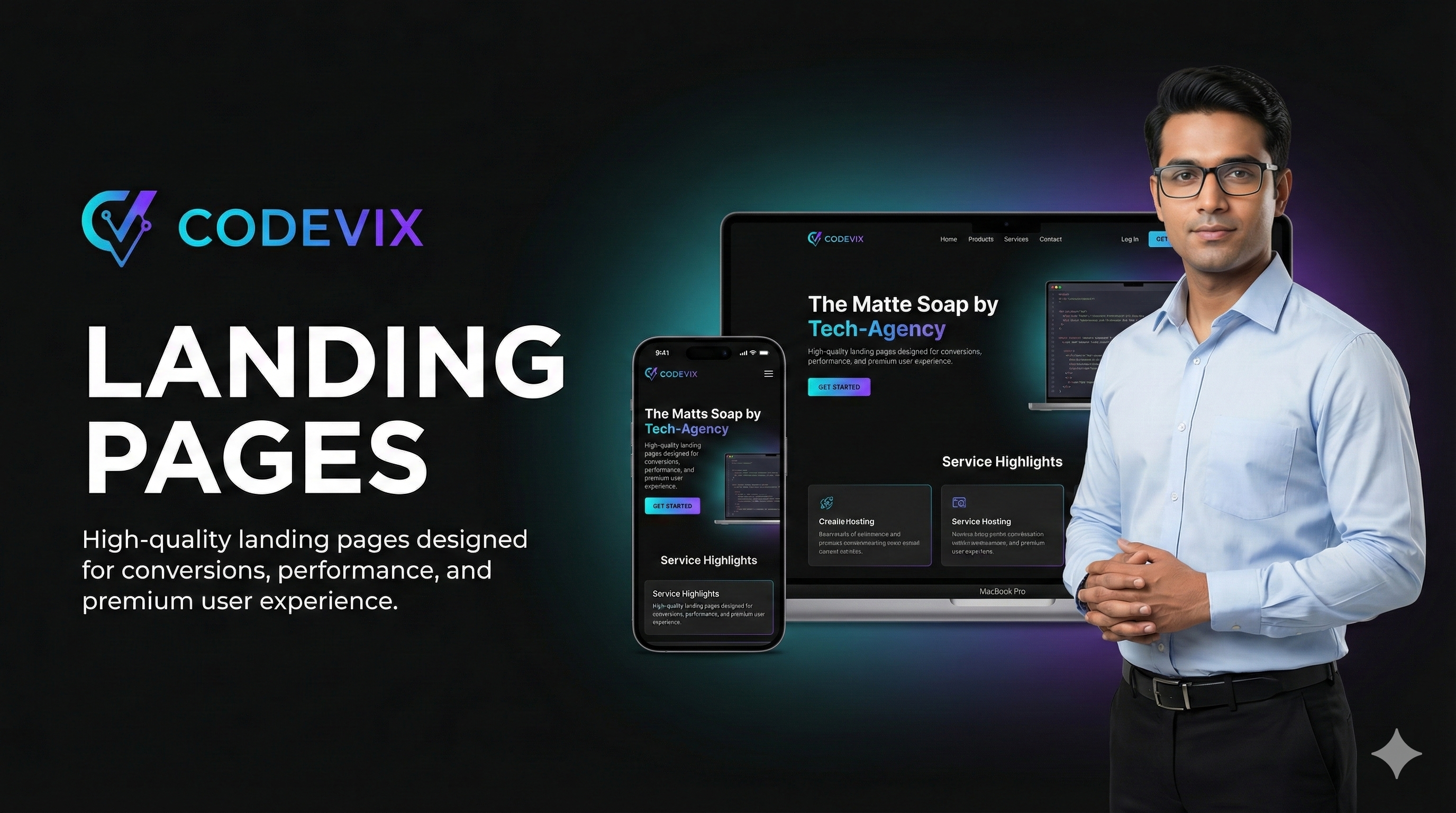 High-Converting Landing Pages